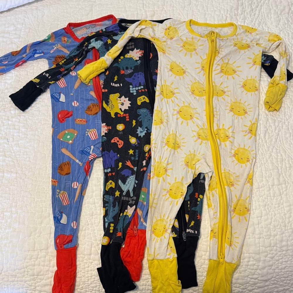 Little Sleepies Size 6-12 month BUNDLE